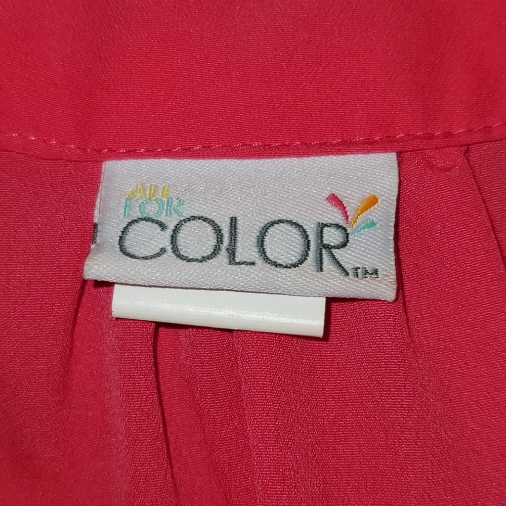 Hot Pink All For Color Sleeveless Dress - Picture 6 of 7